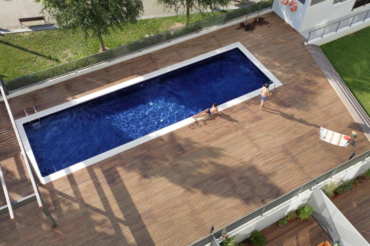 1217 - Pool And Beach Nice Apartment II Barcelona Buitenkant foto