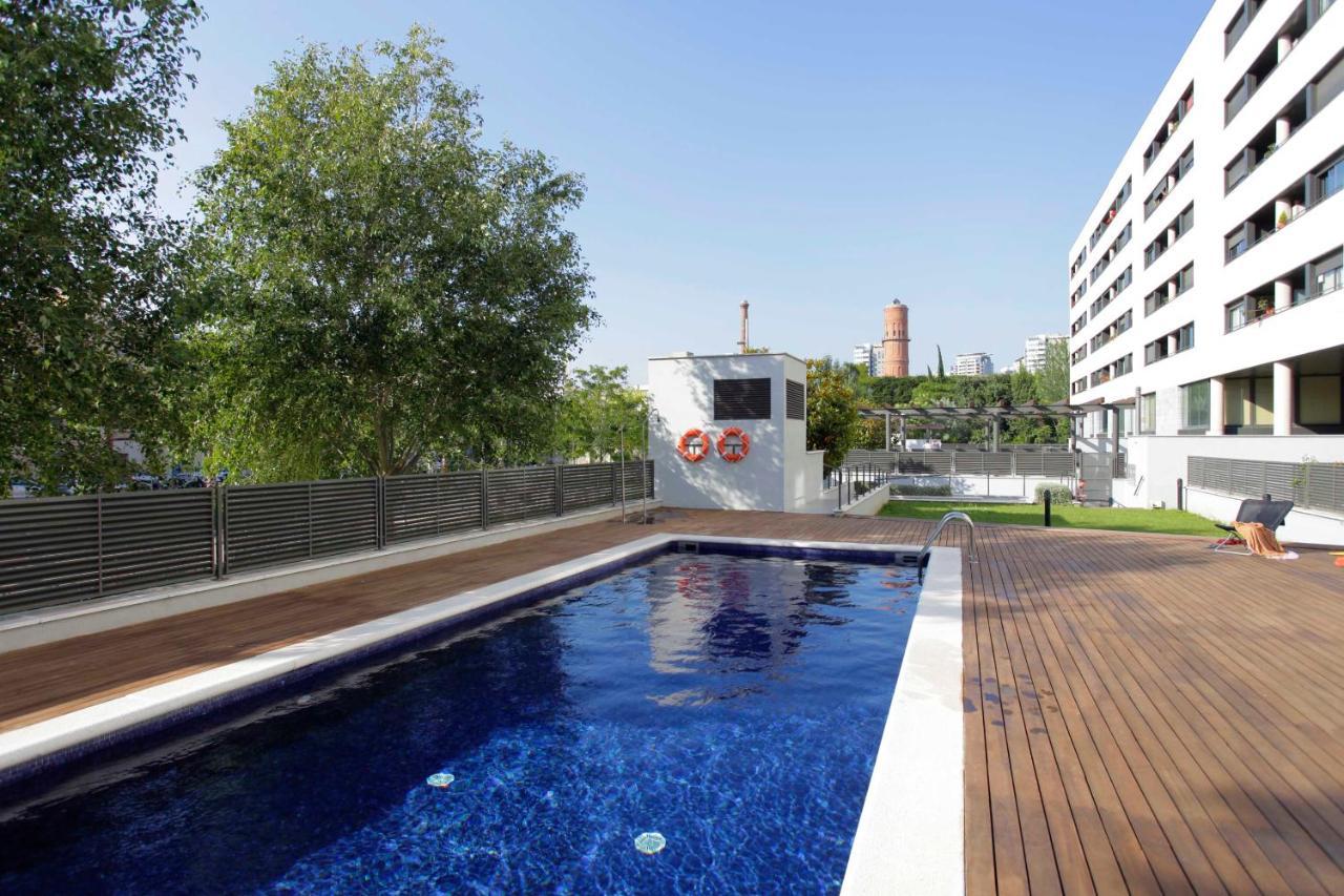 1217 - Pool And Beach Nice Apartment II Barcelona Buitenkant foto